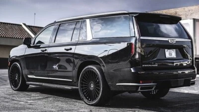 "Llantas 24"" RF22 NEGRO BRILLANTE PARA CADILLAC ESCALADE 24X10 6X139,7" Foto 1 de 4