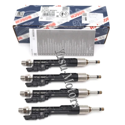 正品 4x 博世 0261500260 燃油喷射器 适用于宝马 X3 X5 320i 13648625397 — 第 1/4 张图片