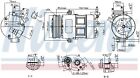 Nissens Klimakompressor 12V Für Ford Focus Iii