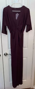 KOH KOH Short Sleeve V-Neck Sexy Slimming Maxi Dress Women’s Large NWT - Picture 1 of 11