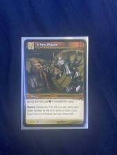 World Of Warcraft TCG - A New Plague - Dark Portal 304/319 Card w/ WOW Sleeve