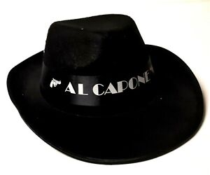 Al Capone Gangster Hut Mafia Boss 20er 30er Jahre Band schwarz weiß 