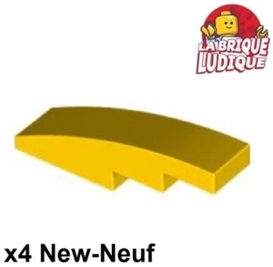 LEGO 4x Slope Curved Slope Gewölbt 4x1 Gelb/Gelb 61678 Neu - Picture 1 of 1