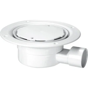 Barranco de ducha McAlpine VSG1WH-NSC válvula poco profunda con válvula antirretorno 1-1/2" - Imagen 1 de 1