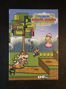 NINTENDO Super Paper Mario DS Wii Character  Notebook Japan Rare
