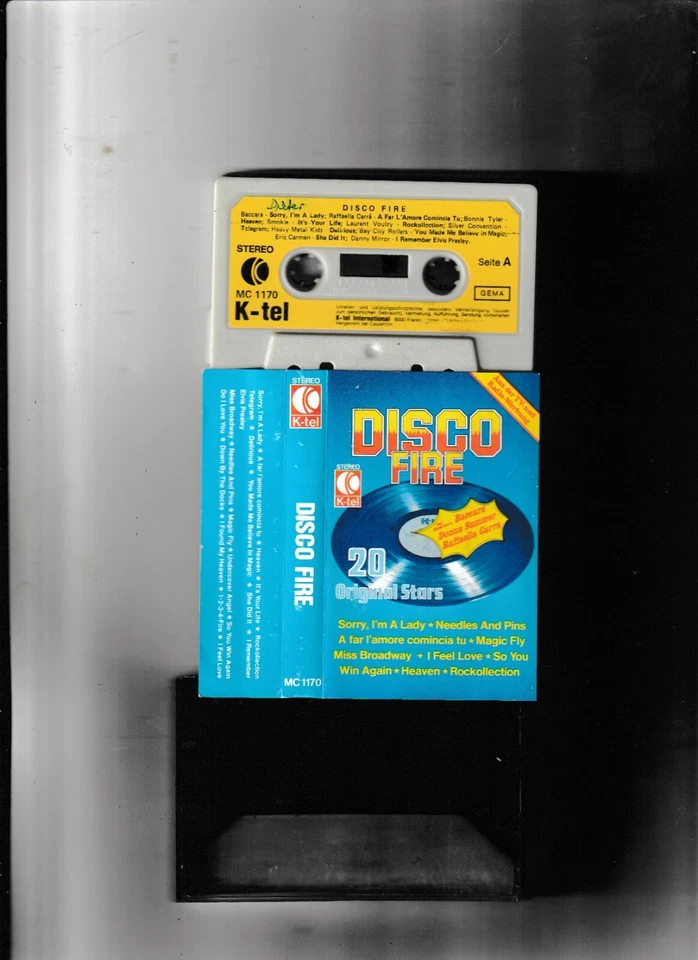 DISCO FIRE " K-tel Sampler ", MC Tape Kassette - Bild 1 von 1