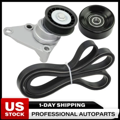 Kit de componentes de cinturón serpentino para Chevy Avalanche 1500 Silverado Tahoe GMC Foto 1 de 4