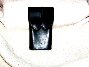 SAFARILAND #277 S&W 59 45 auto Browning belt carry hd leather POUCH (blk5 C) - Picture 1 of 4