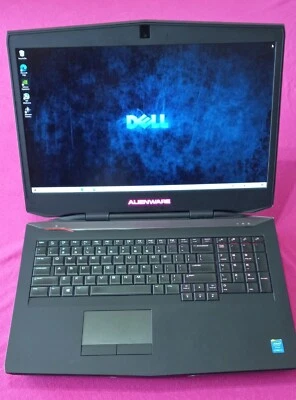 Laptop Dell Alienware 17 i7-4810mq 2.8-4.0Ghz 24GB 512GB NVIDIA "P5000" AX200 Foto 1 de 4