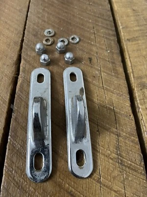 1962-1964 Ford Station Wagon Rear Seat Latches Galaxie Country Sedan Fairlane OE - Image 1 of 4