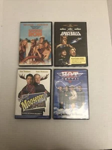 4 DVDs, Welcome To Mooseport, Captain Ron, Hot Shots!, Spaceballs New - Picture 1 of 11