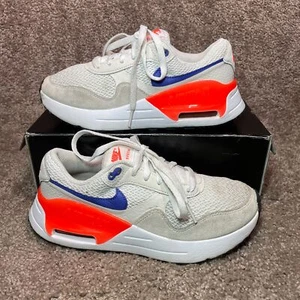 Nike Air Max SYSTM DM9538-101 Women Running Shoes White Crimson Lapis Size 7 - Picture 1 of 5