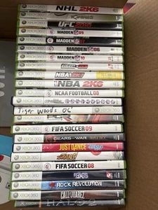 Lot 24 New& Used XBOX 360 Games (Untested) - Picture 1 of 10