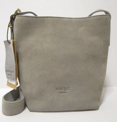 Mini Bolso Bandolera Margot New York Kaye Cuero Gamuza Genuino Nuevo con Etiquetas Foto 1 de 4