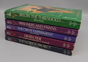 5 Vintage V: The Series Paperback 1st Ed FL Project Death Tide Prisoners & Pawn - Foto 1 di 14