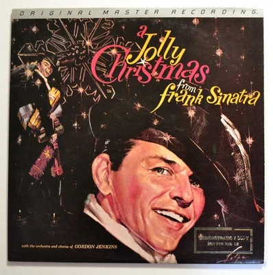 CHRISTMAS LP A Jolly Christmas from Frank Sinatra Mobile Fidelity MFSL PROMO  - Image 1 of 4