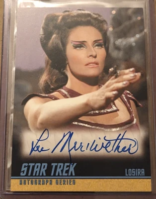 Tarjeta autógrafa 2009 Star Trek: TOS 40th S3 Lee Meriwether como Losira A206 Foto 1 de 2
