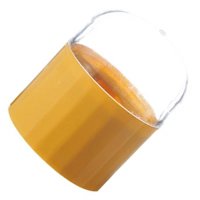 »Porta Spugna Trucco Beauty Cosmetici Uovo Spugna Organizzatore Astuccio Giallo - Immagine 1 di 4