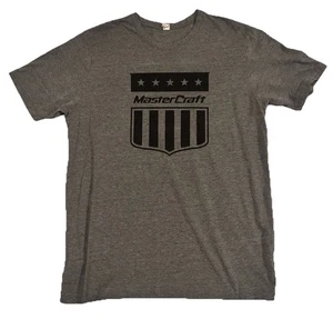 Mastercraft Bootfahren Logo T-Shirt Größe Large grau lizenziert - Bild 1 von 5