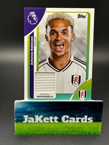 2025-26 Topps Premier League EPL - Player Worn Relic Antonee Robinson #RE-AR MEM - Bild 1 von 2