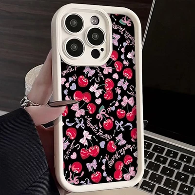 Case For Samsung Honor Motorola Xiaomi iPhone Cute cherry ShockProof Phone Cover - Image 1 of 4