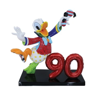 Disney Britto Donald Duck Figurine 90th Anniversary 22 cm high Limited Edition - Image 1 of 4