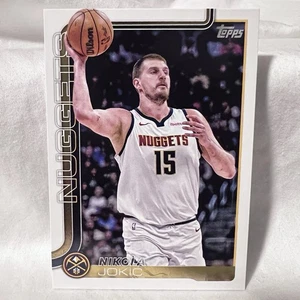 NIKOLA JOKIC 2025-26 Topps Flagship NBA Basketball #101 Denver Nuggets Card - Picture 1 of 2
