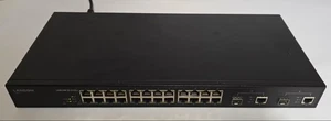 Przełącznik Lancom ES-2126+, 24x port FastEthernet, 2x port SFP/TX Gigabit 1000 Mbit/s - Zdjęcie 1 z 2