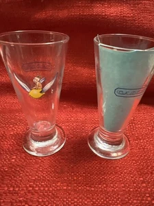 2 Casoni Limoncello Glasses Baby Angel with Wings Riding a Lemon Shot Glass - Picture 1 of 10