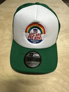 Cappello nuovo con etichette, New Era 9forty regolabile NFL Hawaii 1987 Pro Bowl, oro/bianco - Foto 1 di 7