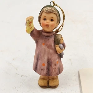 Berta Hummels Stocking for Dolly Ornament Ashton Drake Studio Hummel Goebel 1997 - Picture 1 of 7