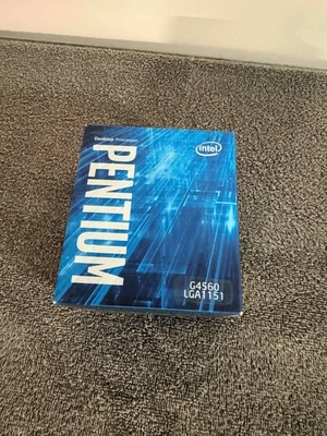 *NUEVO sellado de fábrica* CPU de escritorio Intel Pentium G4560 3,5 GHz caché de 3 M LGA1151 Foto 1 de 4