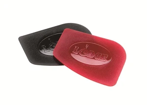 SCRAPERPK Durable Pan Scrapers, Red and Black, 2-Pack - Picture 1 of 12