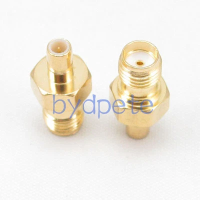 SMB male plug to SMA female jack Straight RF connector Adapter for Antenna route - Image 1 of 4