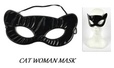 CARNEVALE HALLOWEEN MASCHERA GATTO CATWOMAN MASK COSPLAY