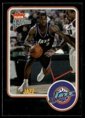 2002 Fleer Platinum #102 DeShawn Stevenson Platinum Finish - Image 1 of 2