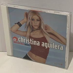 Christina Aguilera WHAT A GIRL WANTS Remixe CD Maxi Single 4 Tracks wie neu - Bild 1 von 4