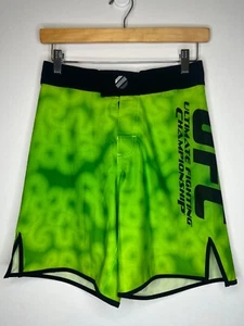 Octagon UFC Fight Shorts Herren 26 neongrün Stretch Komfort Training Gym - Bild 1 von 12