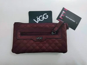 Cartera con tarjetero y monedero de piel sintética, marca Vagg, Paco Martínez. - Imagen 1 de 5