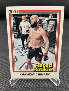 Khamzat Chimaev /1320 Retro Rated Rookie 2021 Panini Instant UFC RR18