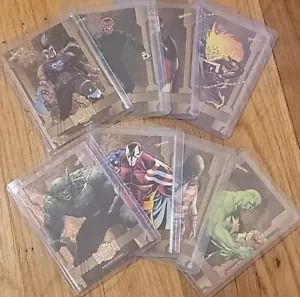 2024 UD Marvel Metal Avengers - Lote de 8 tarjetas base de metal BRONCE SIN ENGAÑOS/150 - Imagen 1 de 5