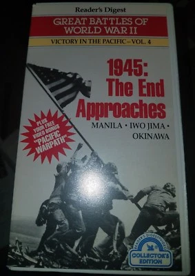Reader's Digest Great Battles of WW II Victory in The Pacific Vol. 4 [VHS] - Image 1 of 3