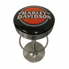 HARLEY DAVIDSON SCROLL NEW BAR STOOL ERGONOMIC COMFORTABLE GREAT FOR CAVE