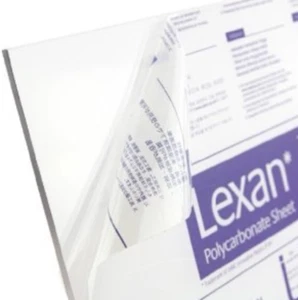Hoja de plástico de policarbonato transparente Lexan 1/2" tú eliges el tamaño - Imagen 1 de 5