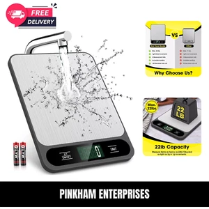 Food Scale, 10kg/22lb Digital Kitchen Scale Weight Grams and Ounces for Baking - Picture 1 of 8