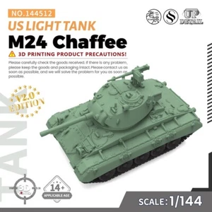 SSMODEL SS144512V2.0 1/144 Military Model Kit US M24 Chaffee Light Tank WOT - Picture 1 of 8
