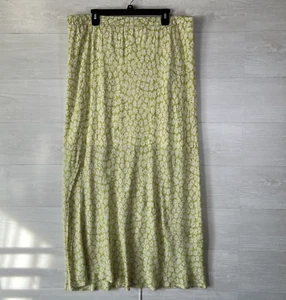 What La Wants Women’s Tiered Maxi Boho Peasant Skirt Size 3x - Picture 1 of 6