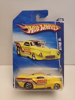 2010 Hot Wheels HW Performance '41 Willys #106 Yellow (GoodYear) - Image 1 of 4
