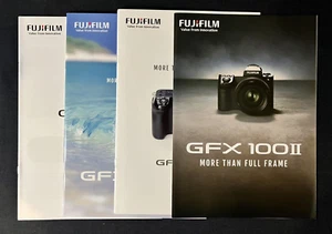 Fujifilm Serie 3 GFX Cámara Montaje G Catálogo Set de 4 Edición Japón - Imagen 1 de 9
