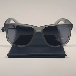 Cole Haan CH8503 012 Square Polarized Sunglasses Matte Gray Fade Gray Lens 55mm - Picture 1 of 9
